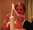 wedding ceremony unity candle video